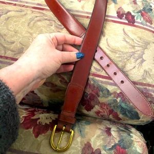 Brown Leather Belt